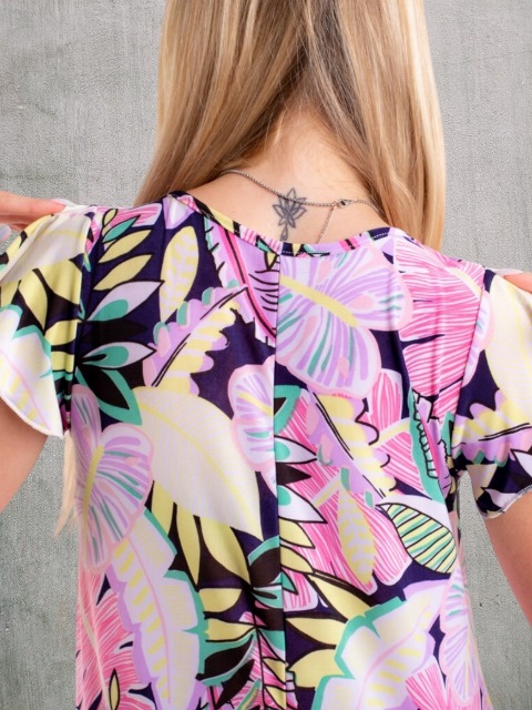 Vestido Dama Seda Fria Largo T3 al T7